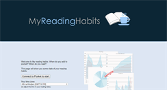 Desktop Screenshot of myreadinghabits.com